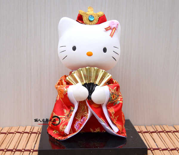 Cartoon Japanese doll