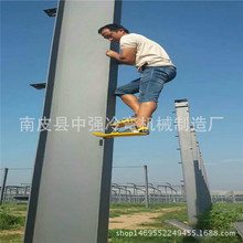 H钢攀爬鞋 登高鞋彩钢钢结构攀爬铁鞋防滑承重大爬工字钢专用铁鞋