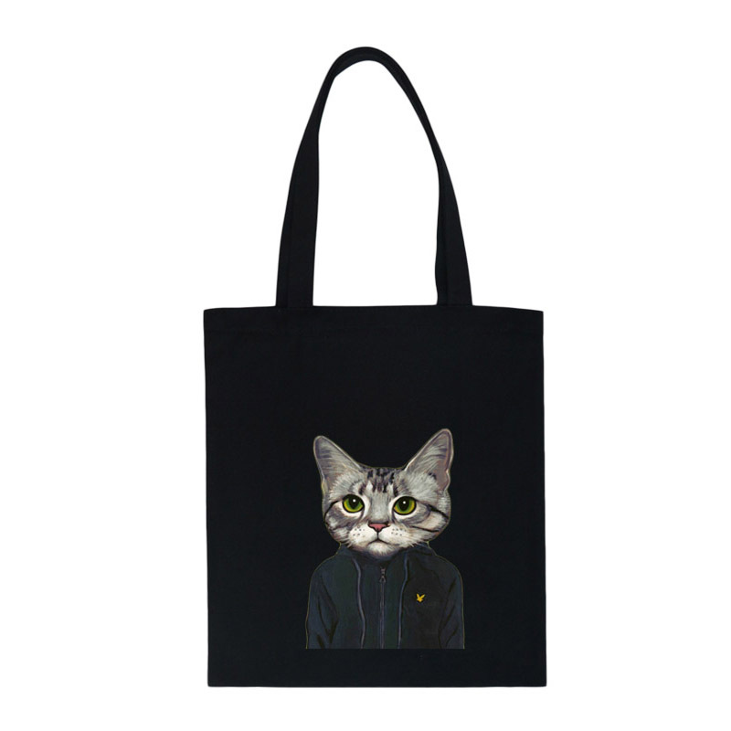 Bolsa de lona Linda Nueva Corea del Sur Bolsa De mujer bolso de hombro del estudiante bolsa de lona artística para hombres y mujeres bolsa de compras mochila en stock