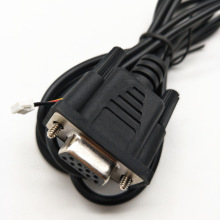 ���Ҷ��� db9p������ DB9ĸ������ RS232�����ߺ�ɫ1.5��