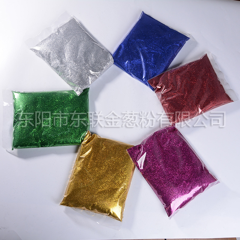 Factory direct PET color glitter powder sequins decorative gold gold powder silver powder glitter nail art