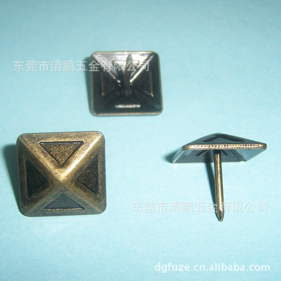 四方形沙发泡釘 五金家具泡钉 加厚装饰泡钉价格优惠