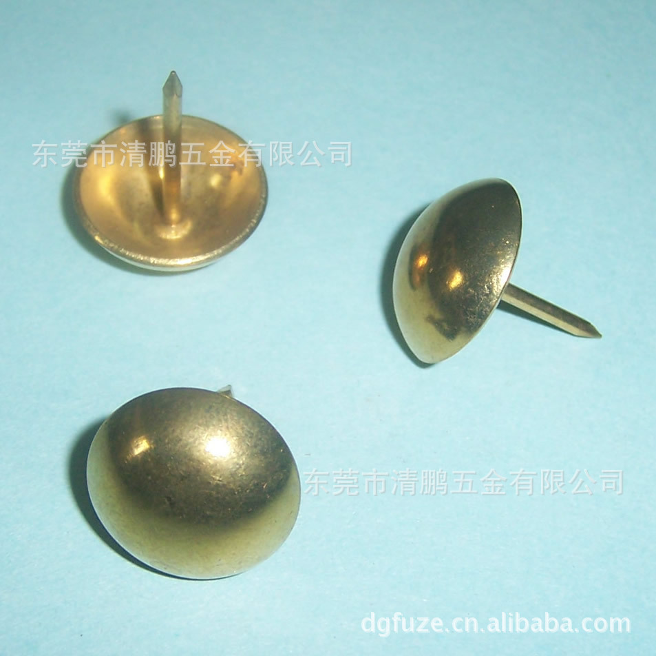 19mm圆头沙发泡钉 五金家具泡钉 大圆头装饰泡钉质优价廉