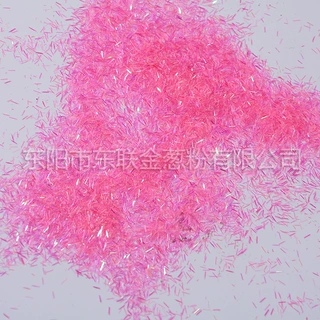 幻彩长条金葱粉七彩长条镭射长条闪光片闪粉金粉金片美甲眼影工艺