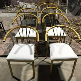 制加工各种铁艺餐椅 复古创意靠背咖啡椅 休闲椅子.餐椅.圈椅
