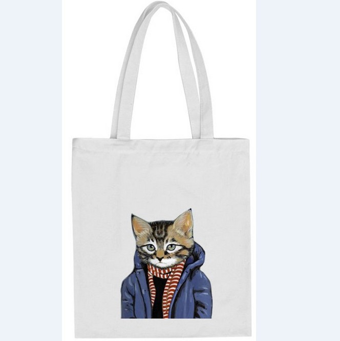 Bolsa de lona Linda Nueva Corea del Sur Bolsa De mujer bolso de hombro del estudiante bolsa de lona artística para hombres y mujeres bolsa de compras mochila en stock