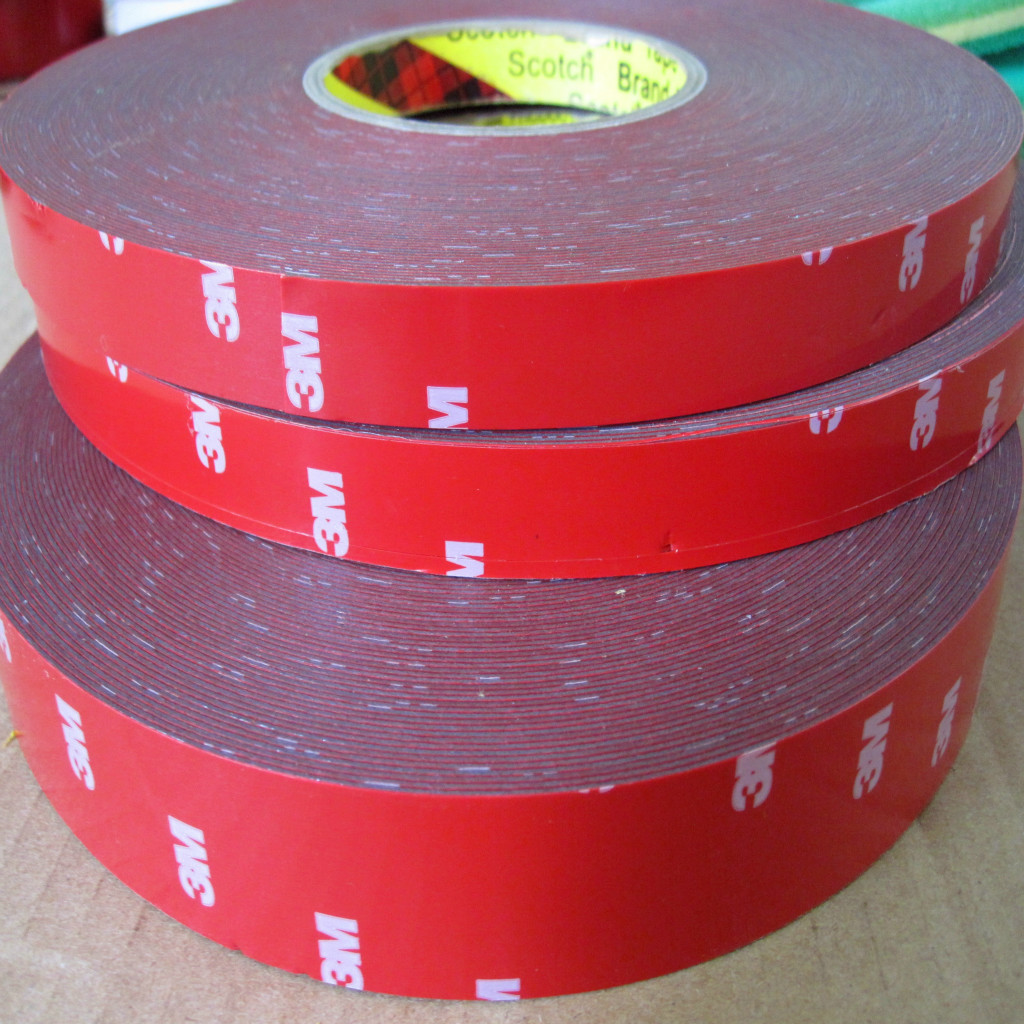 厂家供应泡棉胶带亚克力双面胶汽车专用优质车标高粘带背胶