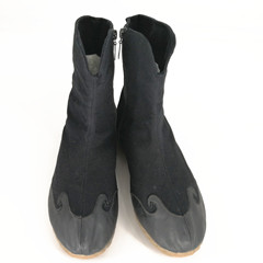 Chinese-style folk men's flat shoes, padded cotton boots, new Chinese-style cloth shoes for autumn and winter, unisex cloth boots