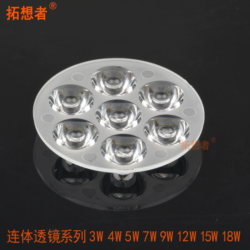 Оптовая продажа фабрики имитация люмен высокой мощности Сиамские линзы привели акриловые 3 Вт/5 Вт/7 Вт/9 Вт/12 Вт