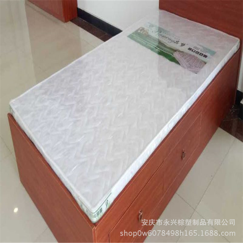 厂家直供学生宿舍床垫 成人椰棕床垫敬老院3E棕床垫现货