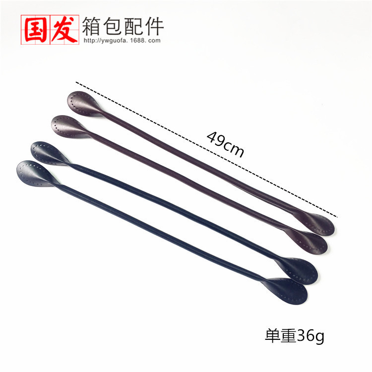 No hay stock para hacer 49cm bolsas de mano accesorios de cuero PU brazalete bolsas de mano brazalete 0664