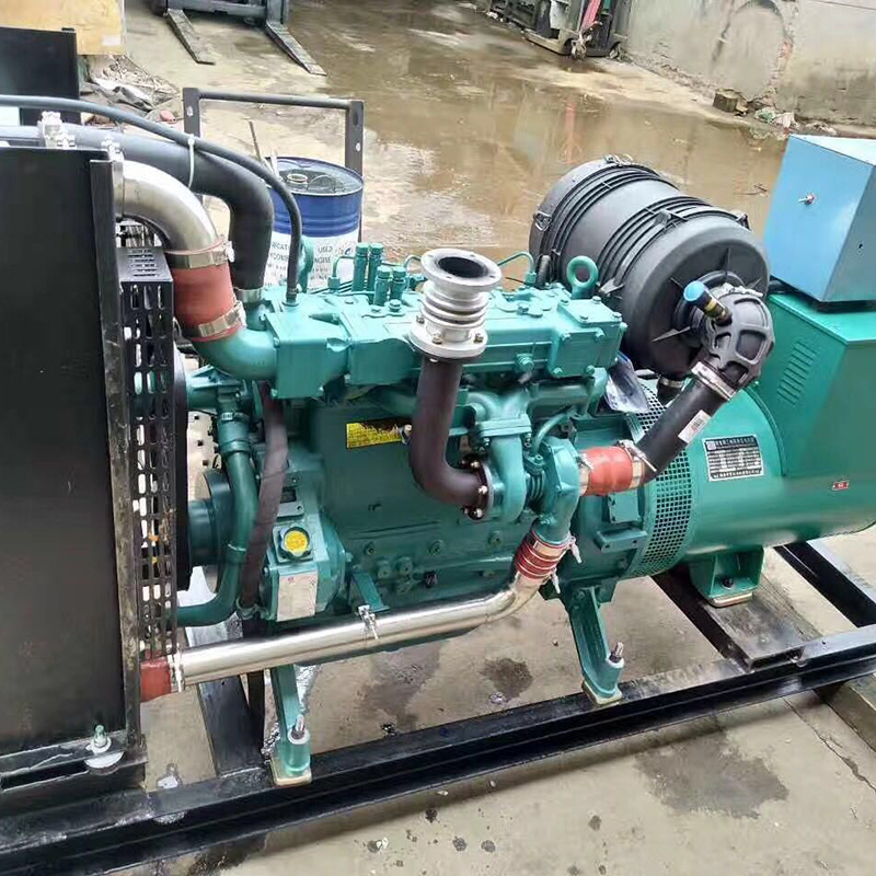 厂家供应 120KW潍柴发电机组 无刷发电机组 自起动发电机