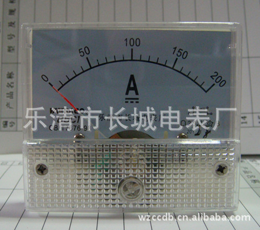厂家直销 长城电表厂 85C1 200A 75mv 直流电流测量仪表