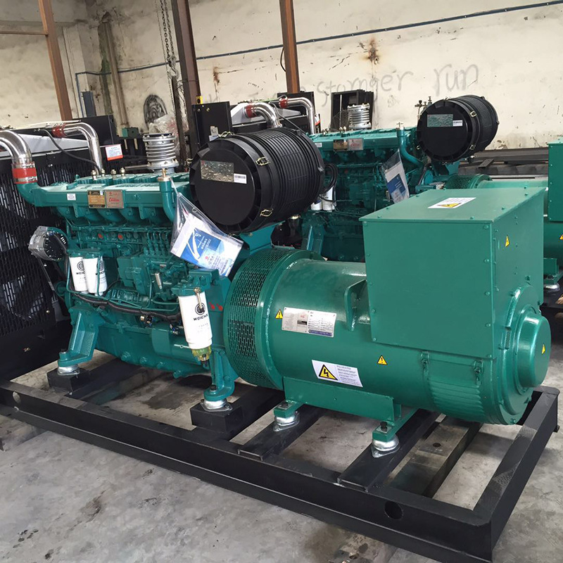 250KW潍柴发电机组 全铜发电机工地常用型 养殖厂单位应急发电机
