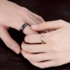 Accessory, fashionable ring for beloved stainless steel, wholesale, suitable for import