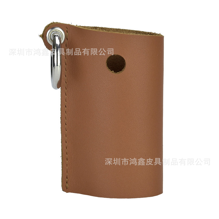 Factory direct supply of top-grain leather GLO HYPER cases with buckles, convenient and easy to carry. GloHyper cross-border dropshipping available.