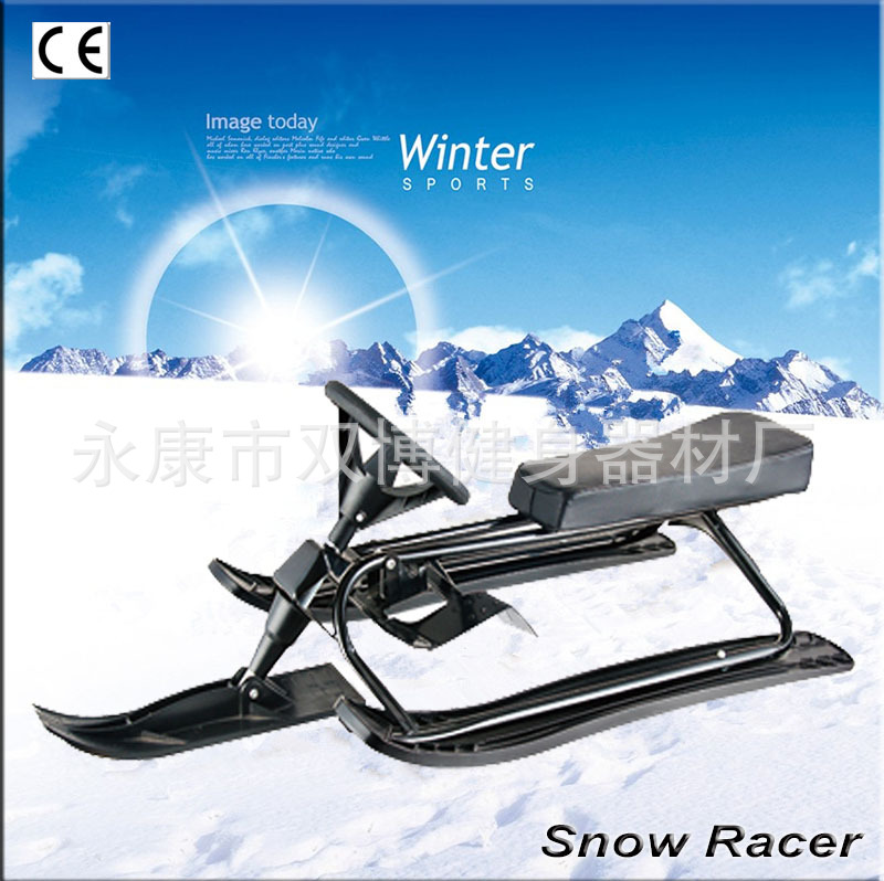 Fábrica directa esquí coche moto de nieve adulto SLED coche moto de nieve ocio deportes suministros