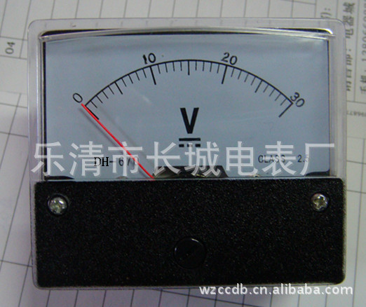供应 DH-670 DC30V 指针式 电压测量仪表