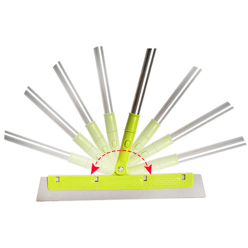 Sponge scraper double-sided flat glass scraper Telescopic pole glass wiper Floor wiper