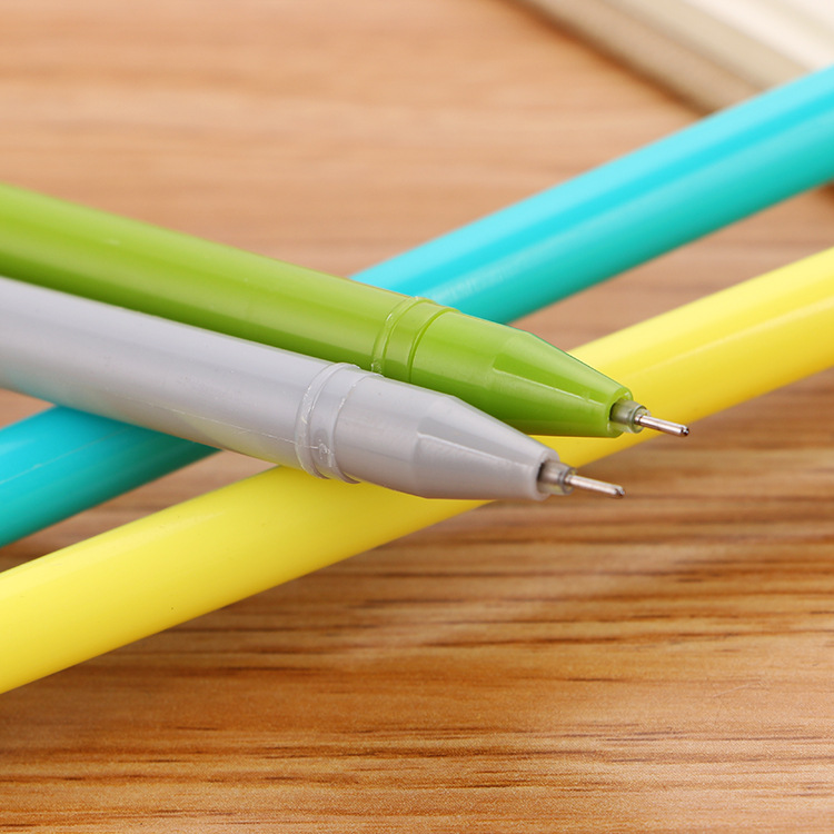 Papelería creativa cactus pluma de gel lindo estudiante de dibujos animados pluma de agua suministros de oficina firma pluma fábrica al por mayor