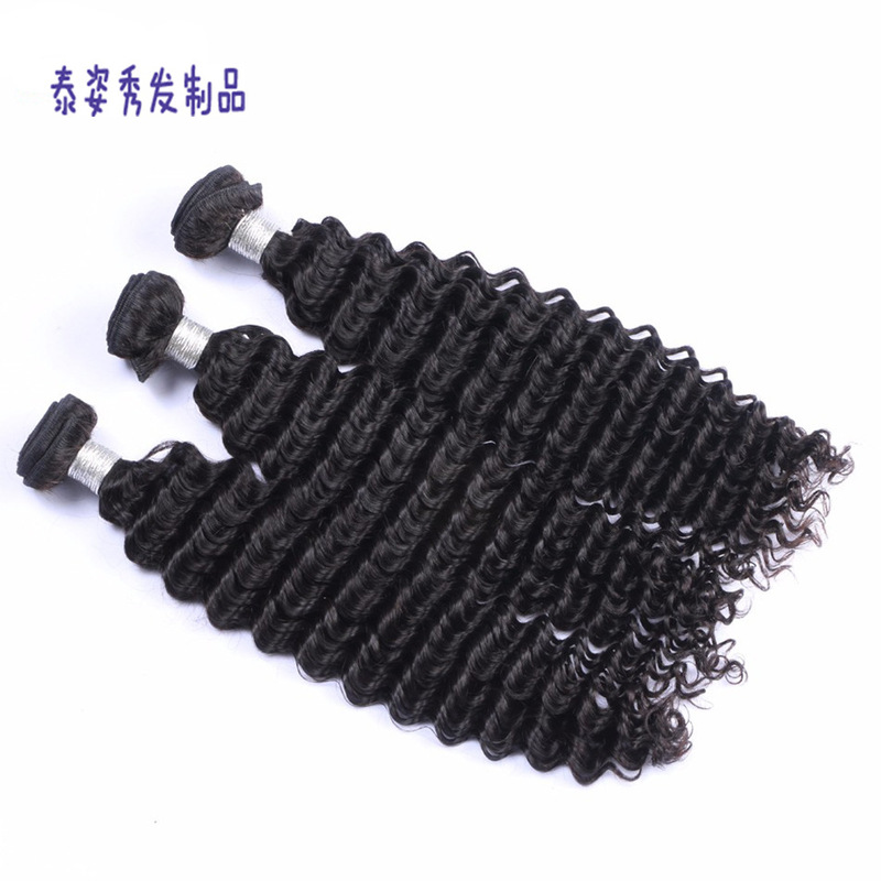 Indian real wig hair curtain Indian virgin hair deep wave wig wholesale factory