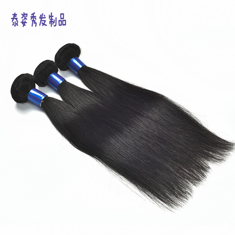 Indian live wig hair curtain Indian virgin hair straight wig wholesale factory