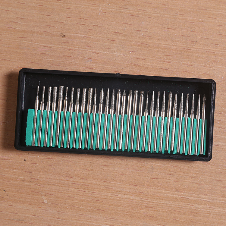 Accesorios de cabezal de molienda de esmeril de diamante, juego eléctrico transfronterizo, herramientas de cabezal de molienda, molienda de metal cerámico al por mayor