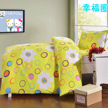 全棉幼儿园三件套a类被褥儿童午睡六件套床单被罩纯棉床品四件套