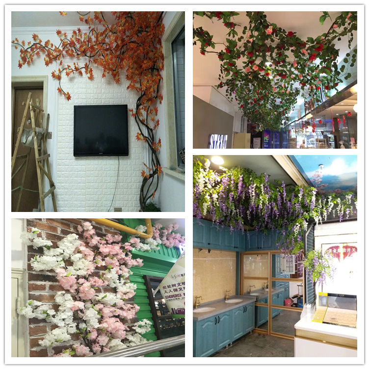 Tree vine dead vine rattan decoration fake flower vine simulated…