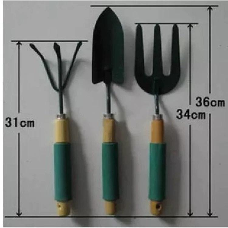 Набор садовых инструментов из трех частей: маленькая лопата, маленькая лопата, маленькая лопата, большая цветочная лопата, домашняя садоводческая лопата, мотыга