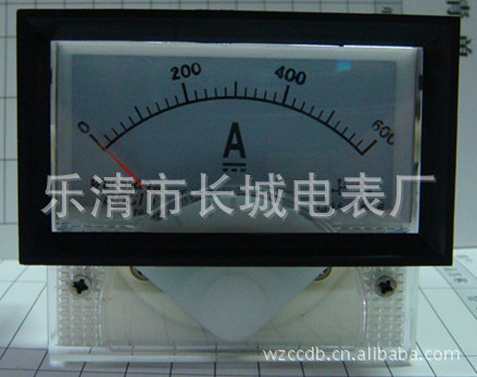 供应乐清市长城电表厂85C17 600A  75mv  直流电流表 指针式
