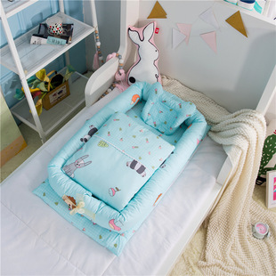 Портативная детская кроватка, кровать, пеленка, подушка для путешествий