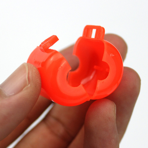 Weihe multi-color wooden shrimp professional protective hook cover, squid hook protective clip, fishing hook cover, 4 types of fish hooks