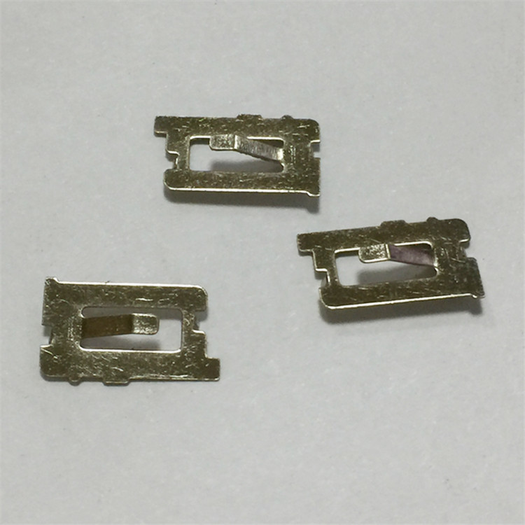厂家专业生产钮扣电池正负极接触弹片 磷铜不锈钢弹片