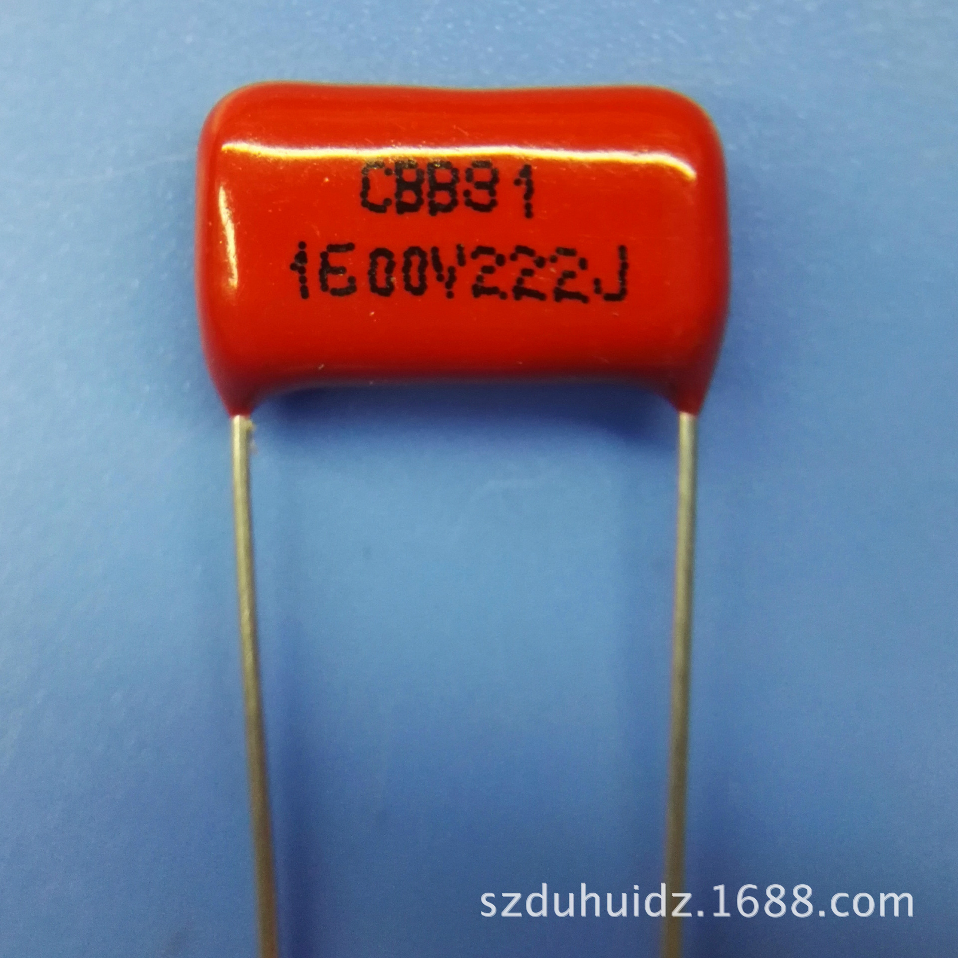 CBB81电容 222 1600V 脚距P15MM 2.2nF 1.6KV