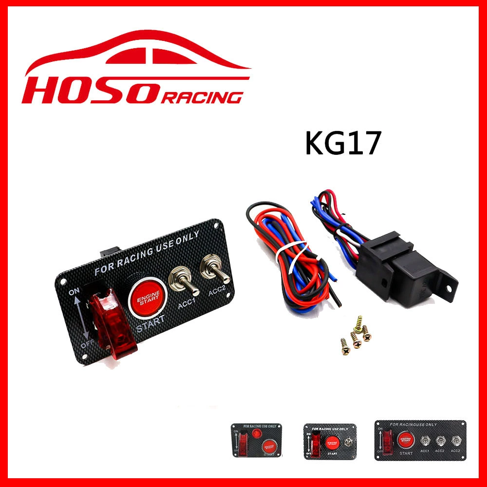 Modified universal switch key carbon fibre, racing car