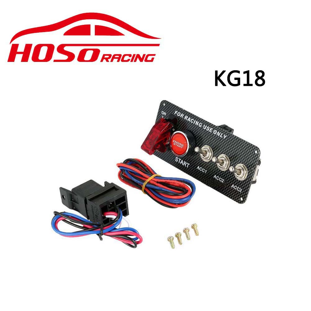 Modified universal switch key carbon fibre, racing car
