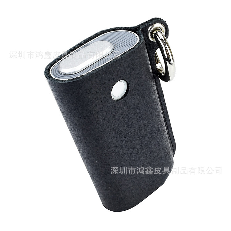 Manufacturer supplies Japanese top-grain leather Glo Hyper and Glo Pro portable protective cases with buckles for cross-border trade.