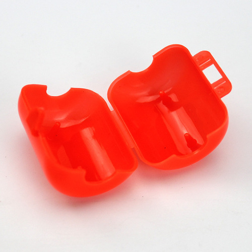 Weihe multi-color wooden shrimp professional protective hook cover, squid hook protective clip, fishing hook cover, 4 types of fish hooks