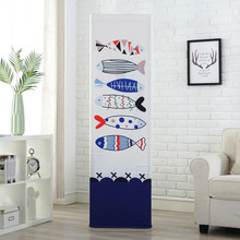 跨境货源简约空调罩柜机立式柜式全包现代布艺防尘罩2P大3P