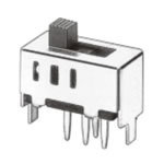 微型拨动开关 SS-13F03单极三挡波动开关 大电流档位转换开关