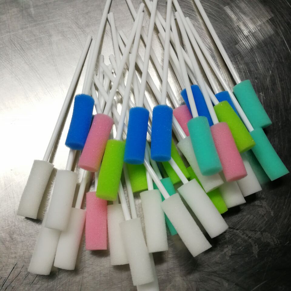 试管清洗海绵棒 圆头海绵棒定牌 缝隙清洁海绵刷 空调出风口清洗