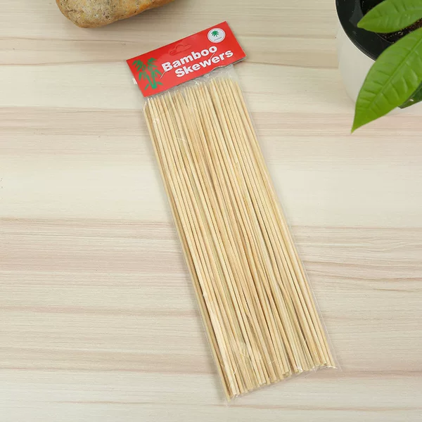 Factory wholesale barbecue bamboo stick bag disposable barbecue stick string meat needle sausage barbecue tools