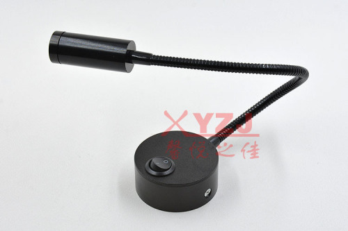 1W3WLED hose spotlight hotel bedroom high and low bed LED bedside wall lamp reading lamp photographic lamp surface mounted