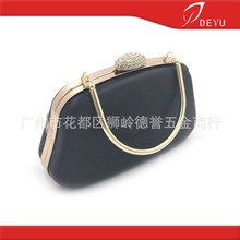 19*11新款贝壳头手腕晚装包手提包金属框架手袋铰盒子口金包配件