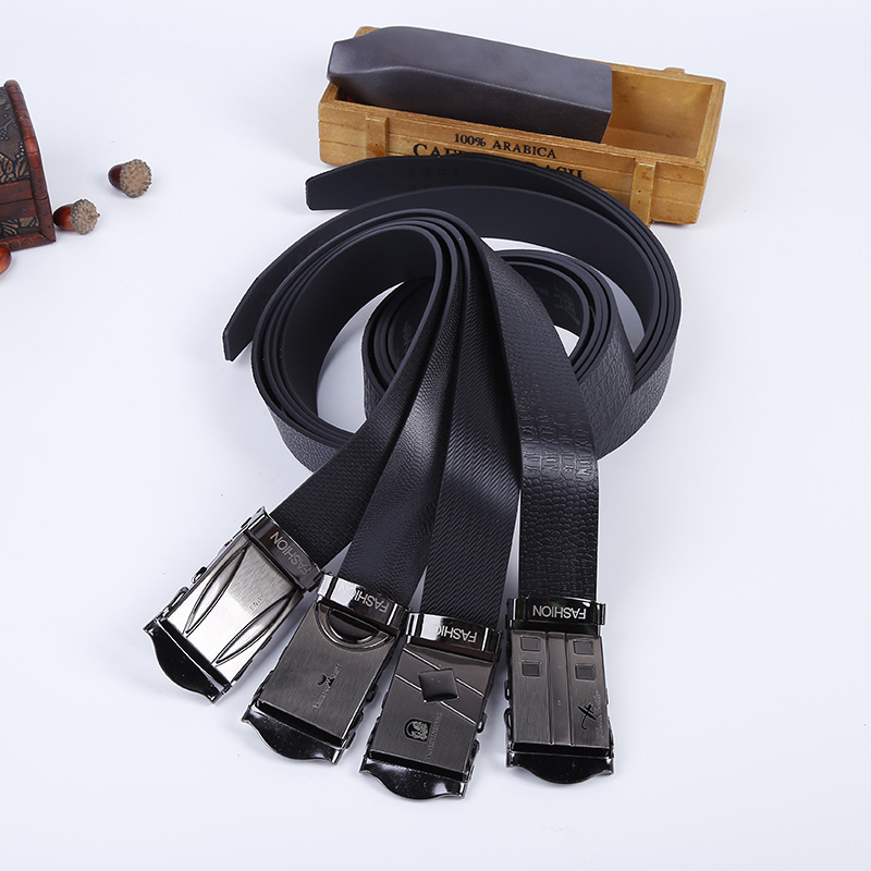 leather denim long belt