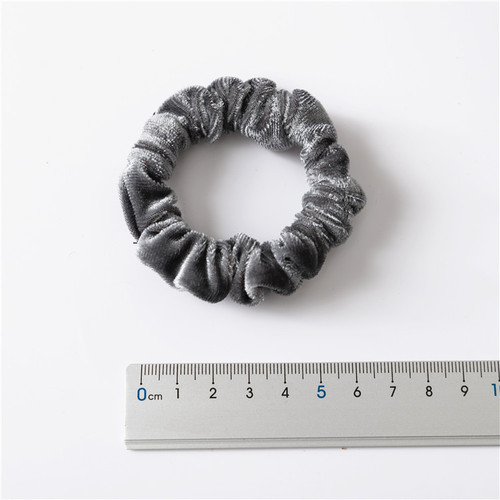 Cross-border new style simple European and American velvet versatile hair ring elastic elastic band seamless large intestine ring women's head accessories