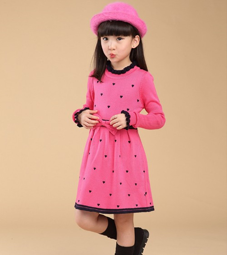 Girl Sweater Dress Image 1
