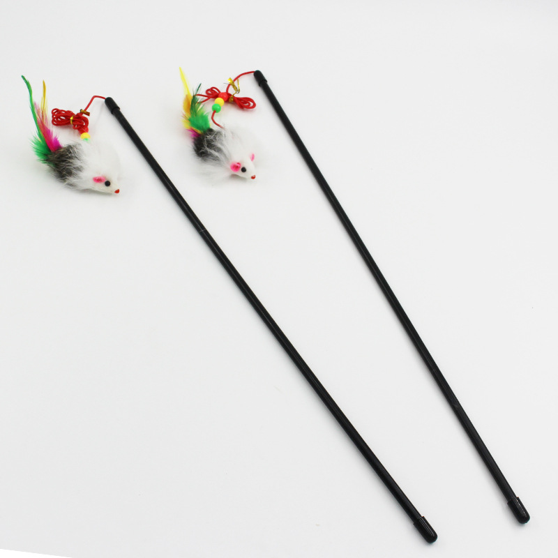 Divertido gato palo mascota gato juguete sonido ratón simulación pescado pesca gato artefacto gato divertido palo caminar gato varilla suministros