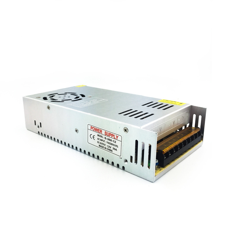 12V30A switching power supply 12V360W security monitoring power supply 12v DC LED strip module power supply